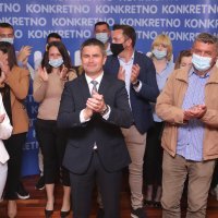 Split: Vice Mihanović nakon ulaska u drugi krug dao je izjave za medije