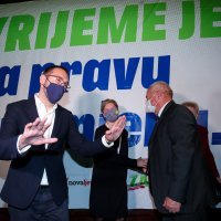 Zagreb: Pobjednički govor Tomislava Tomaševića