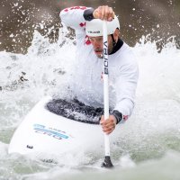 Najbolji hrvatski kanuist Matija Marinić na treningu na brzacima rijeke Save