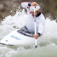 Najbolji hrvatski kanuist Matija Marinić na treningu na brzacima rijeke Save