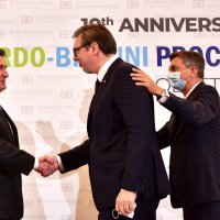 Zoran Milanović, Aleksandar Vučić i Borut Pahor