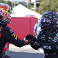 Lewis Hamilton i Max Verstappen