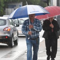 Kišno jutro u Šibeniku