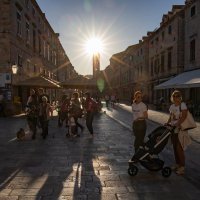 Sunce u Dubrovniku