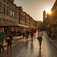 Sunce u Dubrovniku