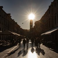 Sunce u Dubrovniku