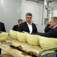 Predsjednik Milanović u tvrtci Šestan - Busch