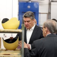 Predsjednik Milanović u tvrtci Šestan - Busch