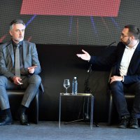 Tomislav Tomašević i Miroslav Škoro na sučeljavanju u MSU-u