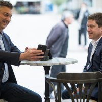 Andrej Plenković i Oleg Butković