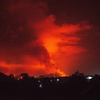 Eruptirao vulkan Nyiragongo