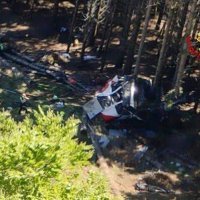 Pad žičare na sjeveru Italije