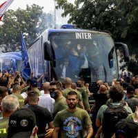 Inter Milano - Udinese, Serie A, 23.5.2021., proslava naslova prvaka
