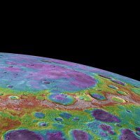 Doline sjeverne hemisfere Merkura