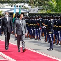 Emmanuel Macron u Ruandi