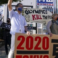 Prosvjed protiv Olimpijskih igara u Tokiju