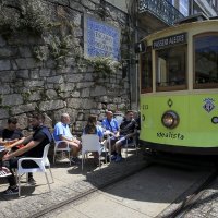 Navijači Manchester Cityja i Chelseaja u Portu