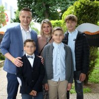 Tomislav Jelinčić s obitelji