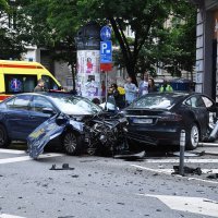 Prometna nesreća u Zagrebu