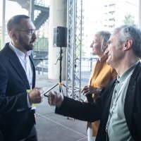 Atmosfera u stožeru Tomislava Tomaševića nakon zatvaranja birališta i prvih izlaznih anketa