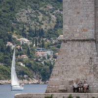 Sunce u Dubrovniku