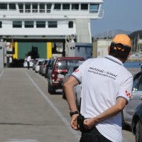 Gužva u splitskoj trajektnoj luci