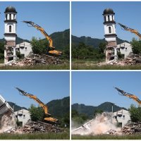 Fata Orlović dočekala pravdu: Srušili bespravnu pravoslavnu crkvu u dvorištu kod Srebrenice