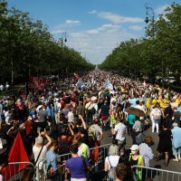 Prosvjed protiv kineskog sveučilišta u Budimpešti