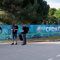 Trening hrvatske nogometne reprezentacije