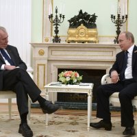 Miloš Zeman i Vladimir Putin