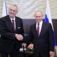 Miloš Zeman i Vladimir Putin