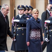 Miloš Zeman i Kolinda Grabar Kitarović