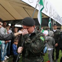 Komemoracija za poginule nogometaše Chapecoensea 01