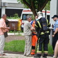 Požar u neboderu u Trnskom