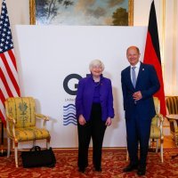 Janet Yellen i Olaf Scholz