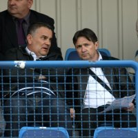 Drago Tadić i Zdravko Josić 2013. u svečanoj loži gradskog stadiona u Osijeku