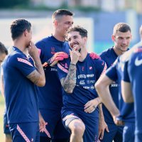 Trening hrvatske nogometne reprezentacije 9.6. 2021. godine