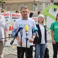 Zagreb: Prosvjed Zelene akcije zbog zakona o gospodarenju otpadom