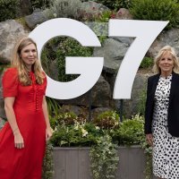 Jill Biden i Carrie Johnson