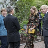 Carrie Johnson na summitu G7