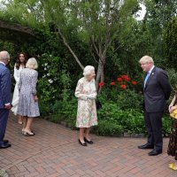 Carrie Johnson na summitu G7