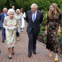 Carrie Johnson na summitu G7