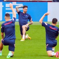Trening Hrvatske na Wembleyju uoči utakmice protiv Engleske