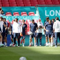Trening Hrvatske na Wembleyju uoči utakmice protiv Engleske