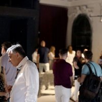 Otvorenje izložbe Eme Bregović, kćeri glazbenika Gorana Bregovića