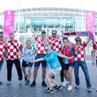 Navijači, Engleska - Hrvatska, Euro 2021., London, 13.6.2021.