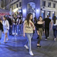 Provod u centru Zagreba nakon popuštanja epidemioloških mjera