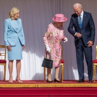 Joe Biden i kraljica Elizabeta II