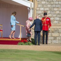 Joe Biden i kraljica Elizabeta II