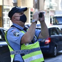 Sudar automobila i tramvaja na Ilici